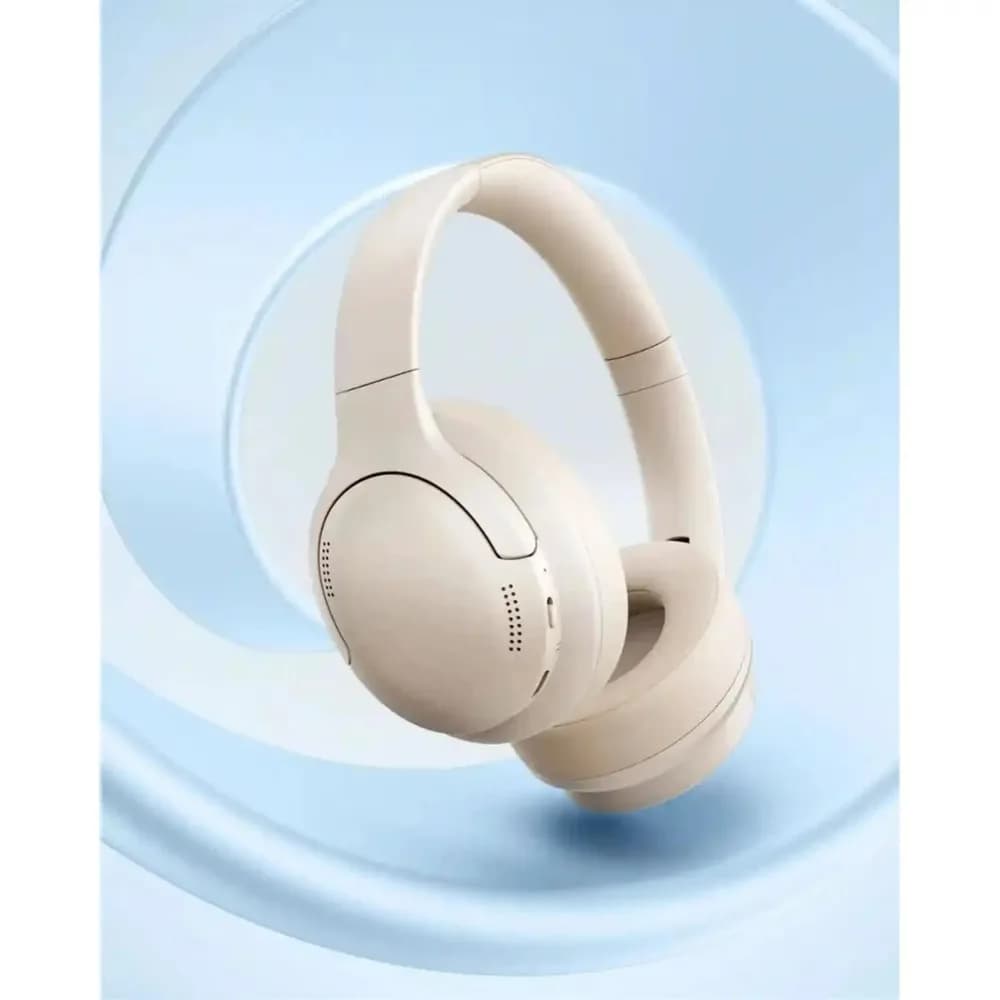 CASTI Baseus Bowie Bass BH1 Lite Wireless Noise Cancelling, over ear, 40mm Dynamic Drivers, autonomie 80 ore, microfon pe casca, conectare prin Bluetooth 6.0, alb "A0203C02" - 6953156299290 — miniatură