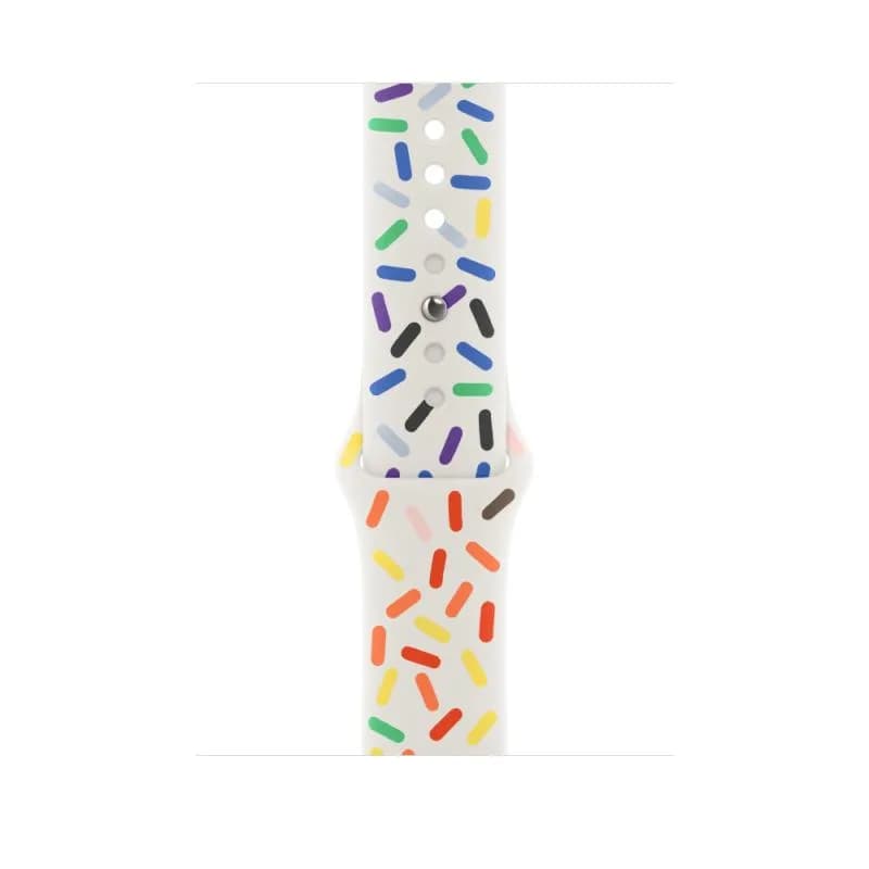 Curea pentru Apple Watch 45mm Band: Pride Edition Sport Band - S/M