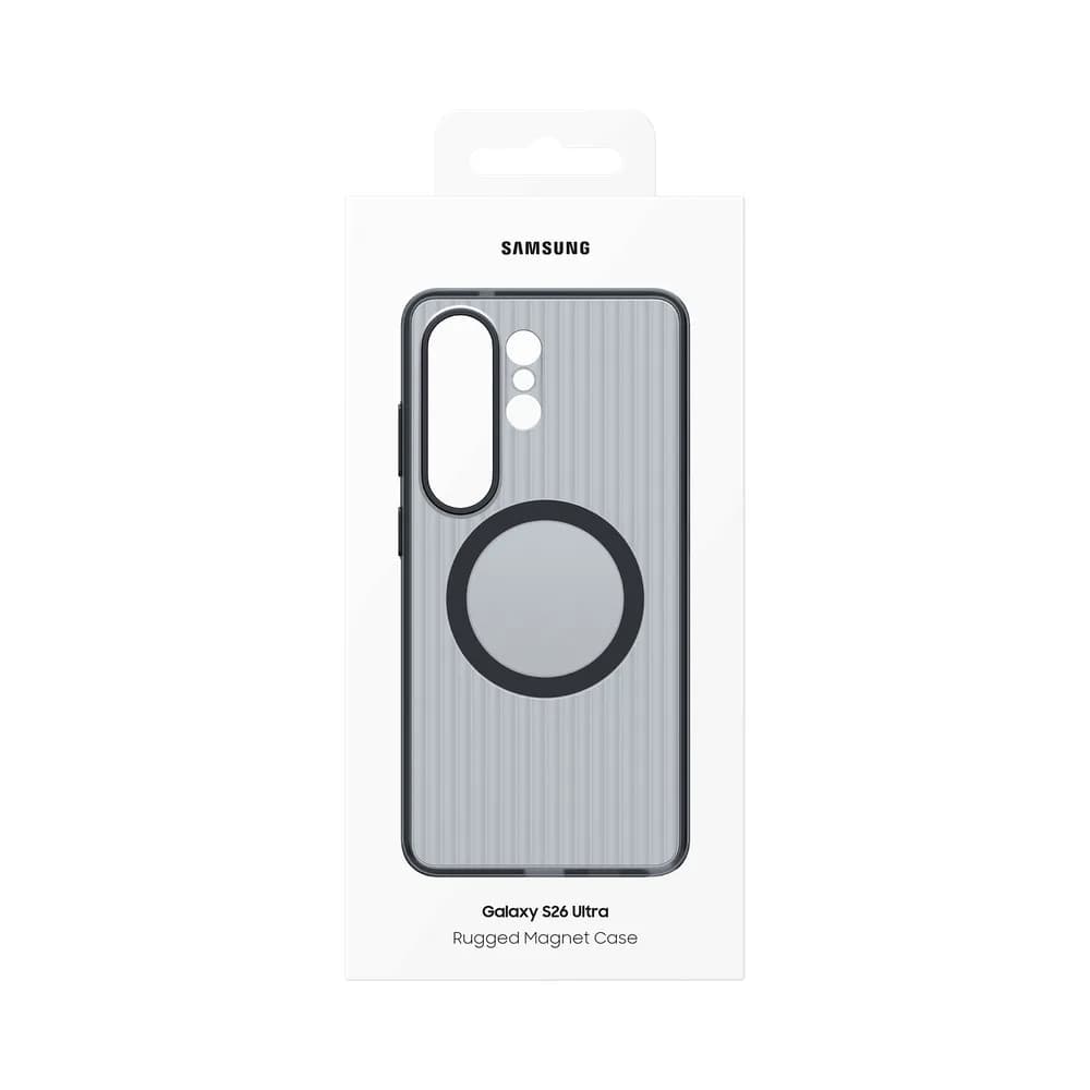 Husa Husa pentru Samsung Galaxy S26 Ultra S948, Rugged Magnet Case, Neagra EF-RS948CBEGWW "EF-RS948CBEGWW" — miniatură