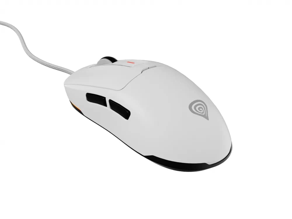 Mouse Gaming GENESIS Krypton 660, 12000 DPI, Alb — miniatură