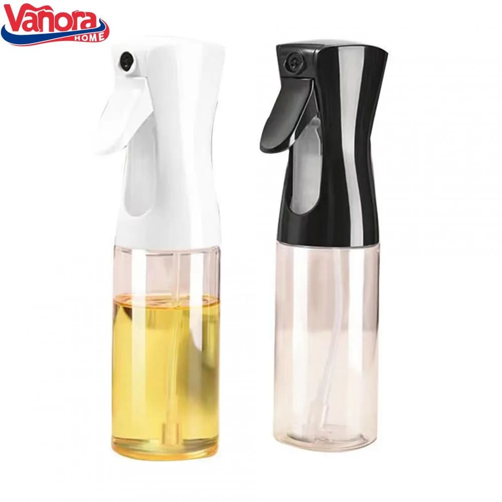 STICLA CU PULVERIZATOR ULEI/OTET 200 ML, VANORA HOME ( mix doua culori in bax, 10 buc/ culoare) — miniatură
