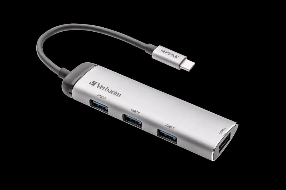 HUB VERBATIM MULTIPORT, USB 3.2, GEN 1, TYPE A "49147"