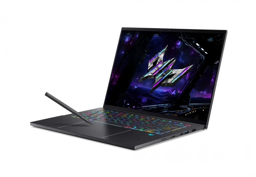 Laptop Gaming Acer Predator Triton 14 AI PT14-52T-96TX, cu procesor Intel Core Ultra 9 288V, 14.5'' OLED, 32 GB LPDDR5x, 2 TB, NVIDIA GeForce RTX 5070, 8GB GDDR7, Windows 11 Pro — miniatură