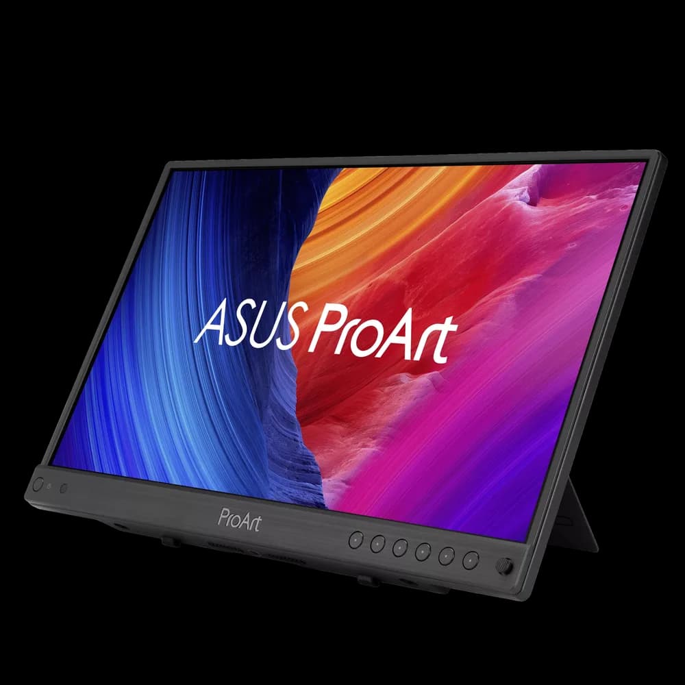 Monitor Asus Portabil ProArt PA16USV, 15.6", IPS, 4K, USB Type-C, HDMI, 16:9, Negru 90LM09Z3-B01370 "PA16USV" — miniatură