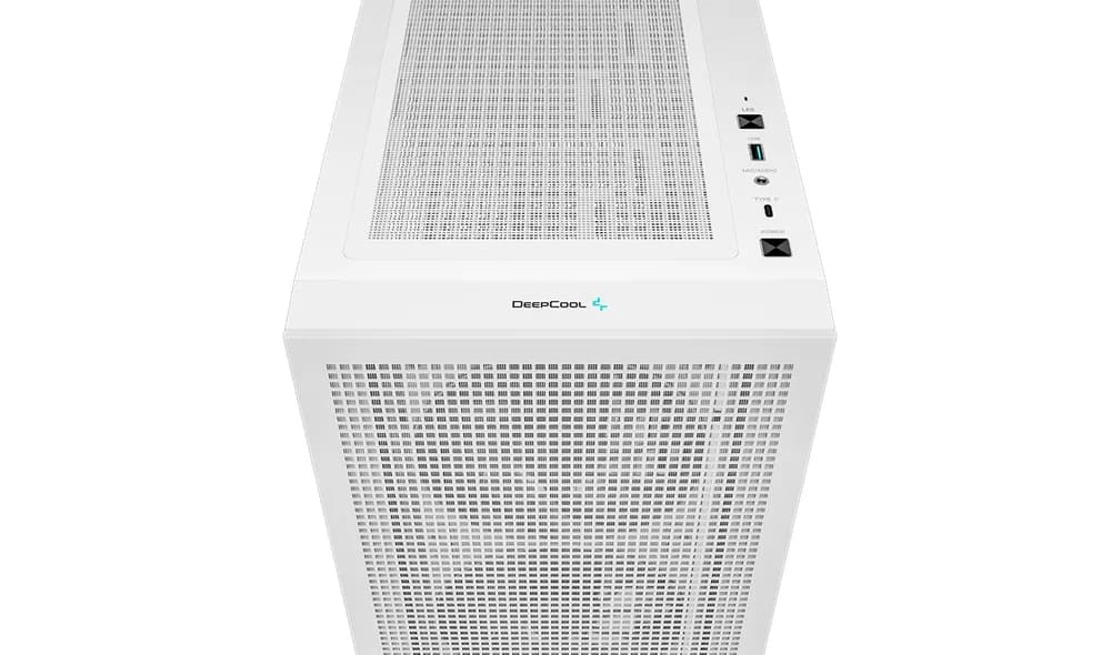CARCASA DeepCool "CH560 DIGITAL WH", Middle Tower, ATX, fara sursa, sticla securizata,4 ventilatoare incluse,iluminare RGB, alb, USB 3.2 gen 1 x 1, USB Type-C x 1,Jack 3.5mm "R-CH560-WHAPE4D-G-1" — miniatură
