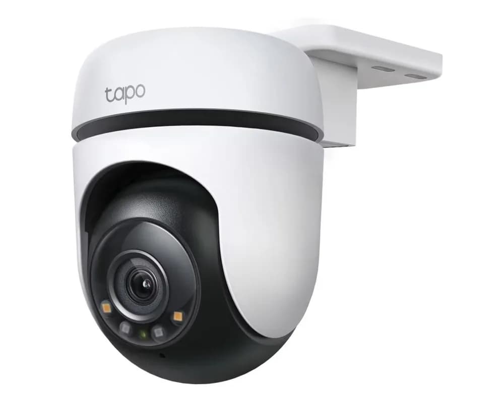 CAMERA IP Exterior TP-LINK, 2K QHD 2560x1440, rotatie pana la 360 grade, IP66, dist. IR 30 m, tip lentila fixa 4 mm, 4 Mpx, wireless, mic, plastic, slot SD card, "Tapo C510W"