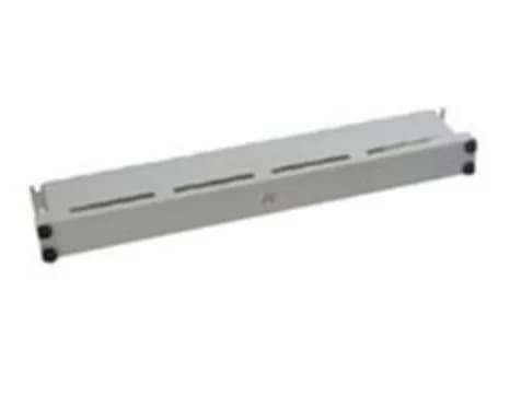 Organizator cabluri cu capac, 1U, alb