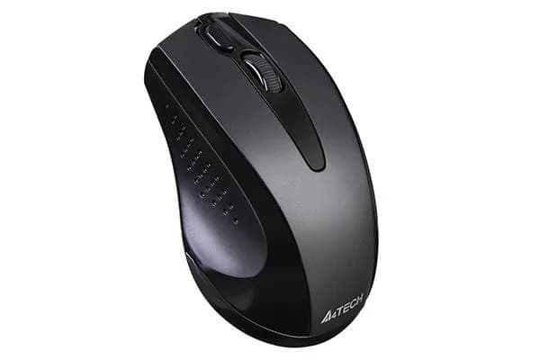 Mouse Wireless A4TECH G9-500FS-BK, 1000 - 1100 dpi, negru — miniatură