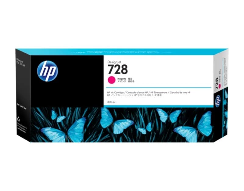 Cartus Cerneala Original HP Magenta, nr.728, pentru DesignJet T730|DesignJet T830, "F9K16A"