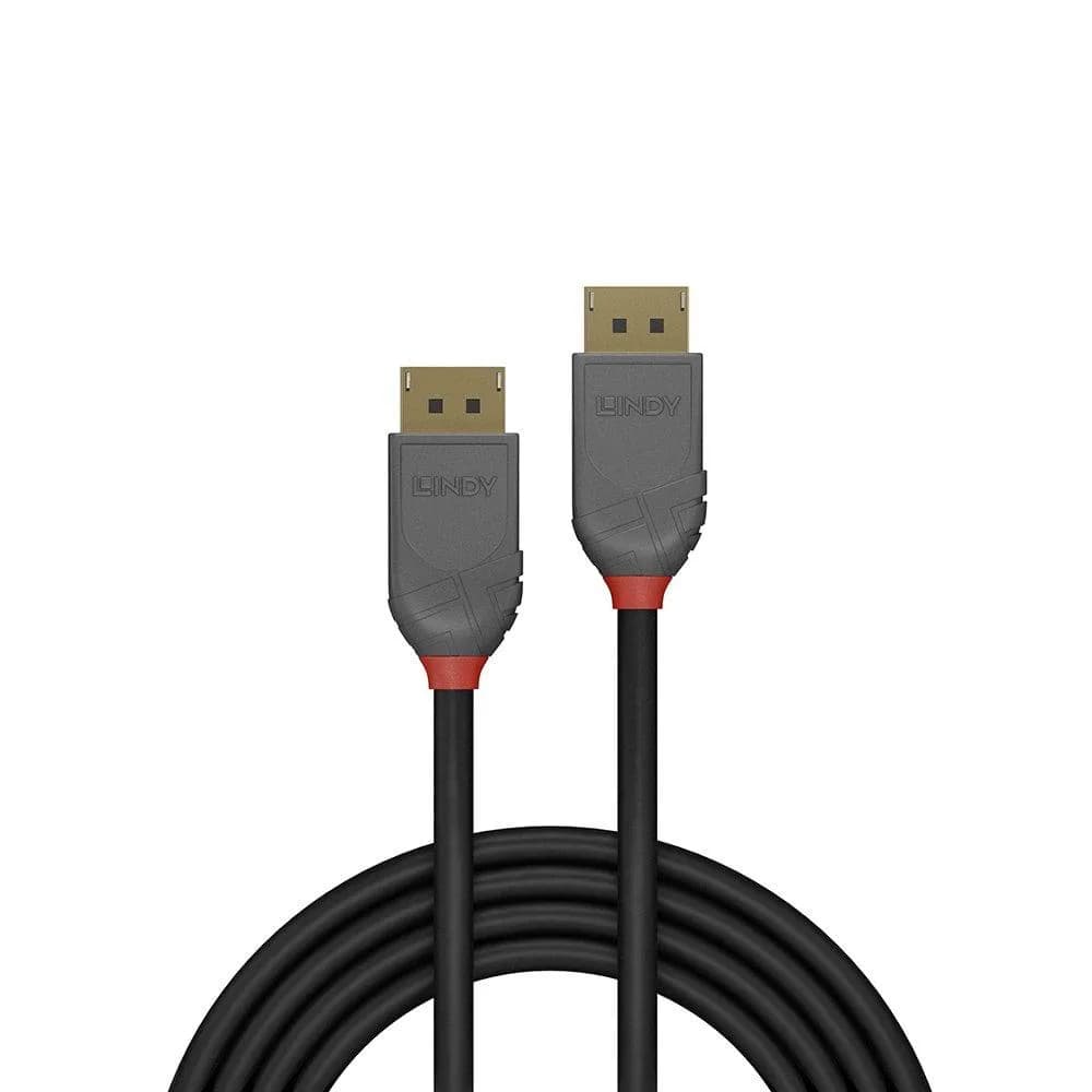 Cablu Lindy LY-36481, DisplayPort 1.4, Anthra Line — miniatură