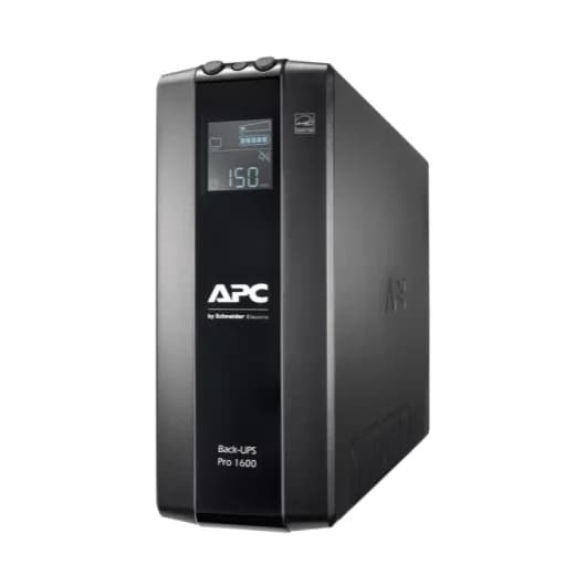 UPS APC "Pro BR", Line int., Tower, 960 W, AVR, IEC x 8, display LCD, back-up 11 - 20 min. "BR1600MI"