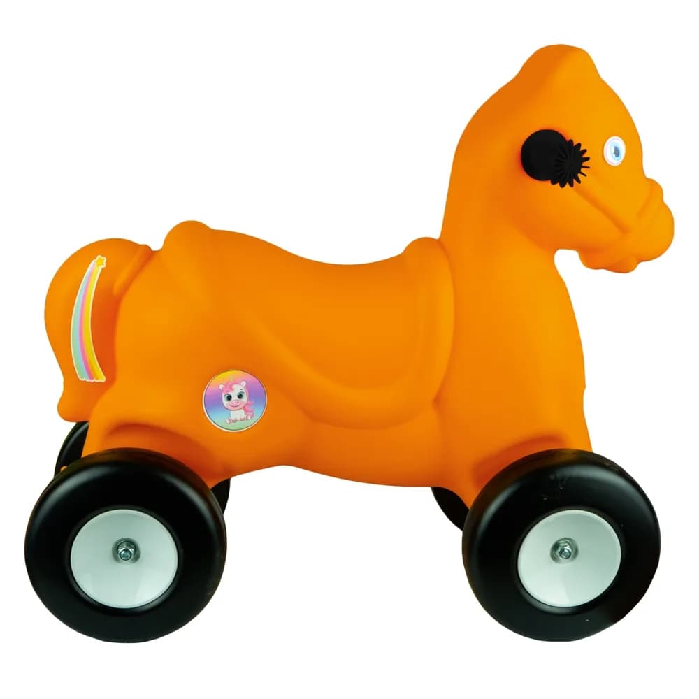 Calut cu roti, portocaliu - ROBENTOYS — miniatură