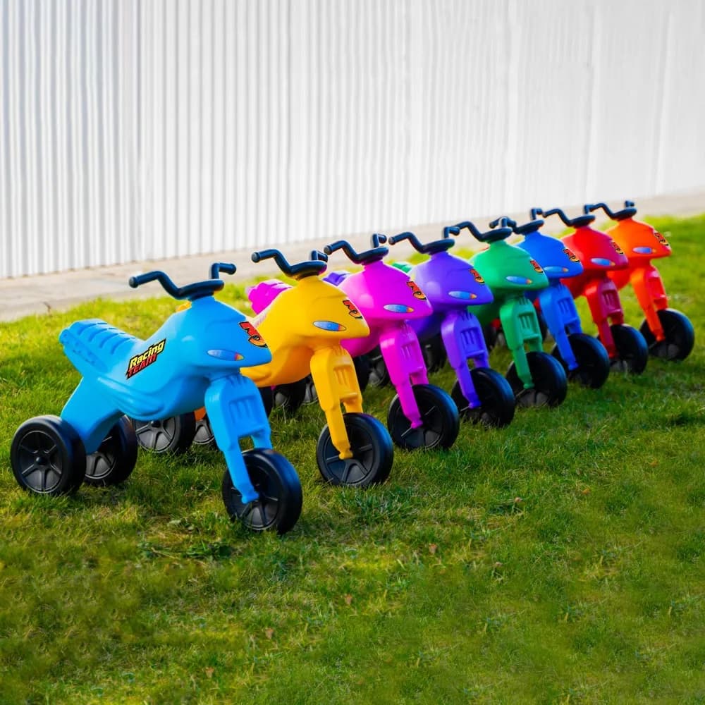 Motocicleta fara pedale, portocalie - ROBENTOYS — miniatură