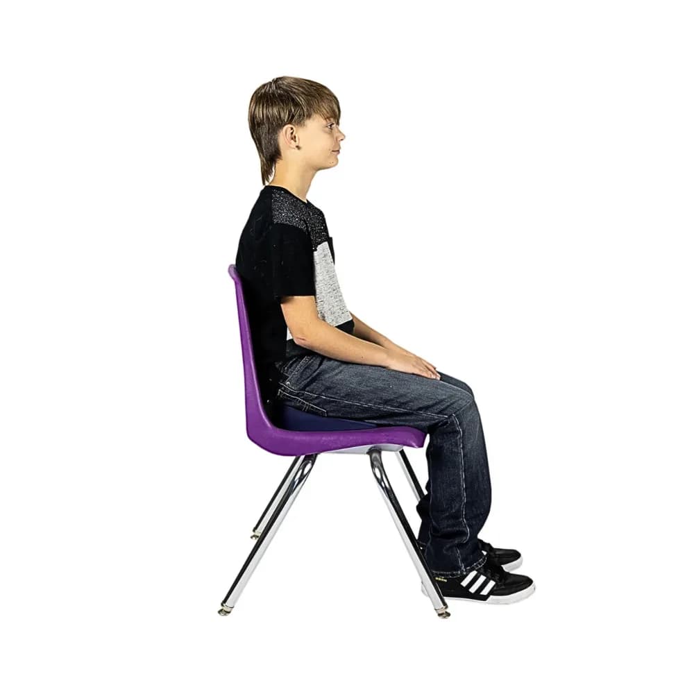 Pernă Senzorială Portabilă Wiggle Wedge 25cm Albastru – Scaun Alternativ Flexibil — miniatură