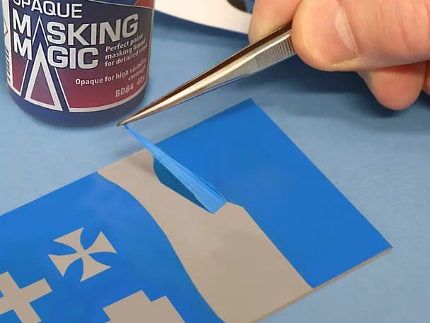 Accesoriu imprimantă 3D Deluxe Materials Masking Magic Opaque 40 g — miniatură