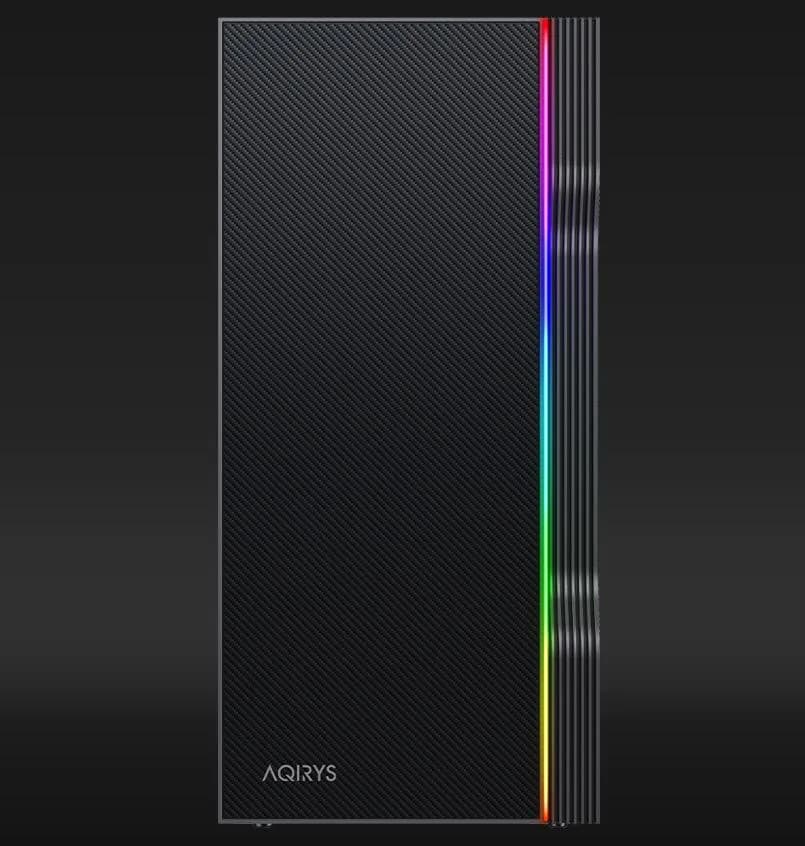 Carcasa AQYRIS ELECTRA Mid Tower ARGB NEGRU — miniatură