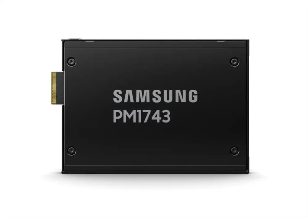 SAMSUNG PM1743 3.84TB Enterprise SSD, 2.5 15mm, PCIe 5.0 x4 "MZWLO3T8HCLS-00A07" — miniatură