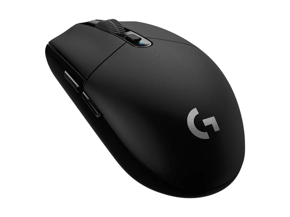 MOUSE LOGITECH, "G305", gaming, wireless, 2.4GHz, optic, 12000 dpi, butoane/scroll 6/1, butoane programabile, negru, "910-005282" — miniatură