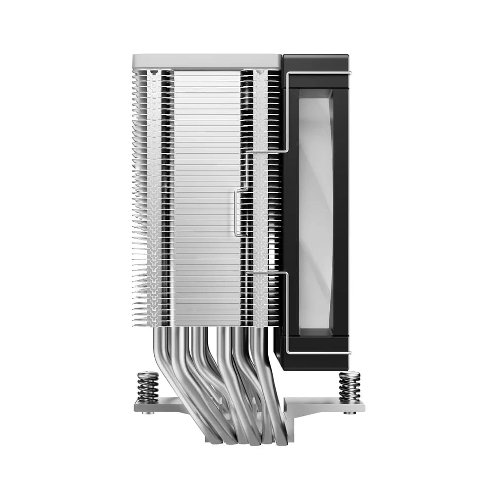 COOLER DeepCool "AG600 ARGB" skt. Intel si AMD, racire cu aer, vent. 120mm, 500 - 2200 RPM, 6 heatpipes, inaltime 150mm, iluminare ARGB,"R-AG600-BKAMMG2-G" — miniatură