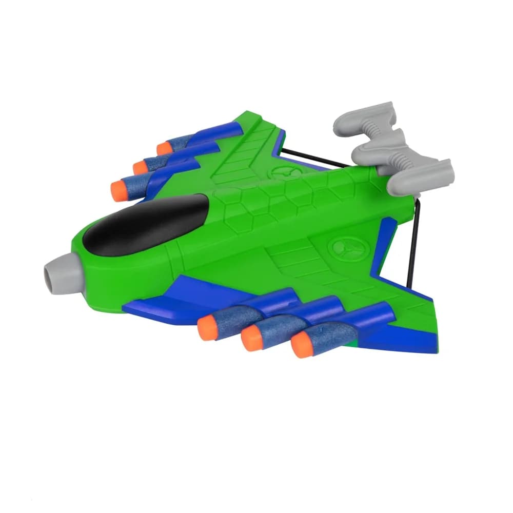 Avion lansator + 16 gloante burete - Toi-Toys — miniatură