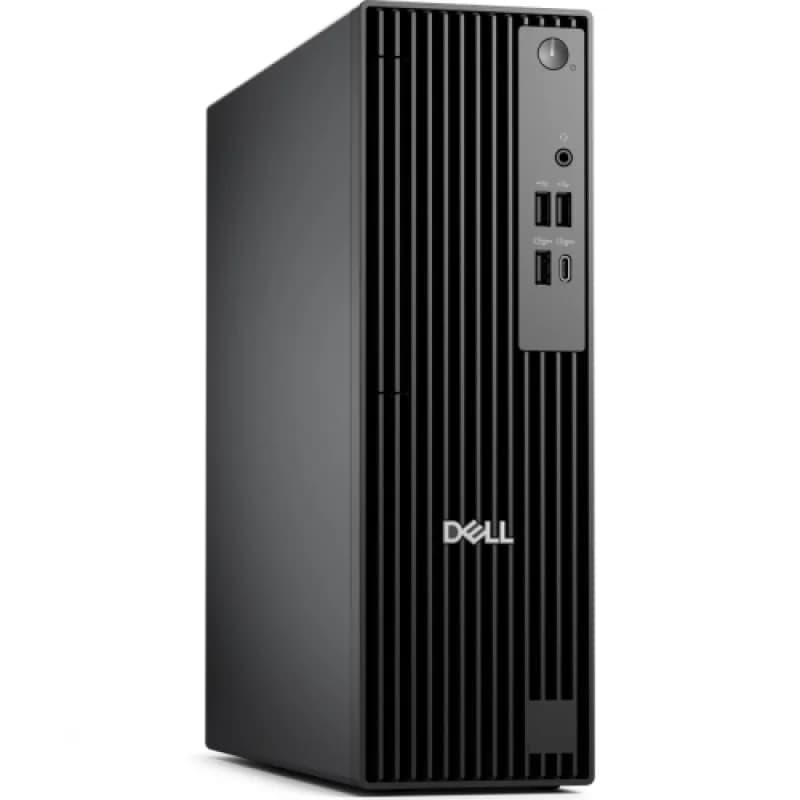 Desktop Business Dell Pro Slim QCS1250 cu procesor Intel Core Ultra 5 235 pana la 5.0 GHz, 8 GB DDR5, 512GB SSD, Intel Integrated Graphics, Windows 11 Pro, Black