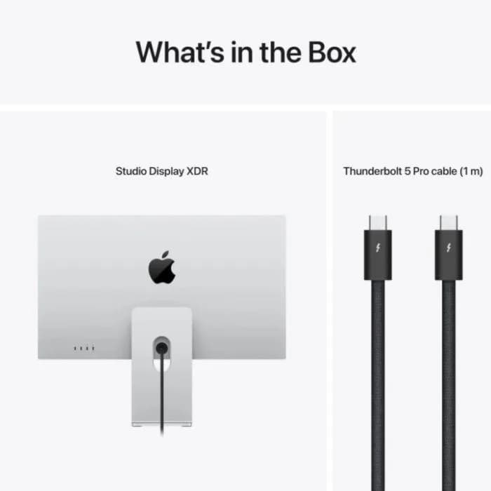 Apple Studio Display XDR - 27" Retina 5K - Nano-Texture Glass with Tilt and Height - Adjustable Stand — miniatură