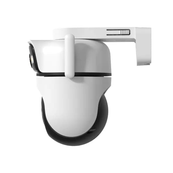 Outdoor Dual Lens Pan/Tilt Security Camera SPEC:2K (2304x1296) & 2K (2304x1296), 2.4 GHz, 2 × External Antennas,1 × Ethernet Port,Horizontal 360º FEATURE: Dual Lens, Pan/Tilt, Color Night Vision, Smart AI Detection and Notifications (motion, people, pets, cars ), Motion Tracking, Sound and Light — miniatură