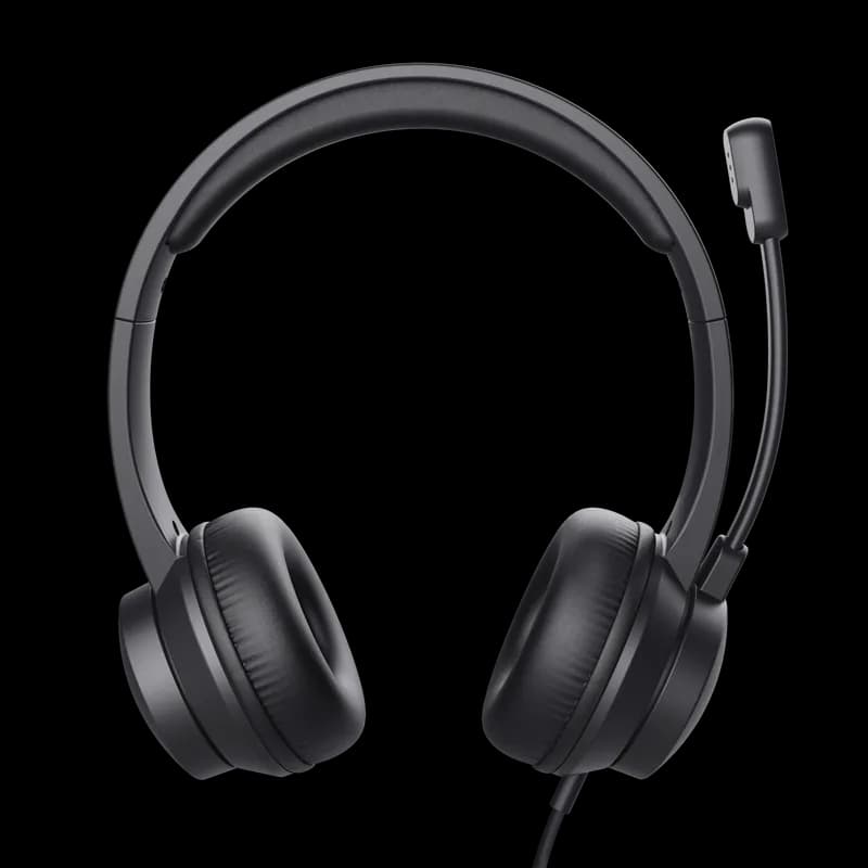 Casti Head-band Trust Ayda, Wired, Negru — miniatură