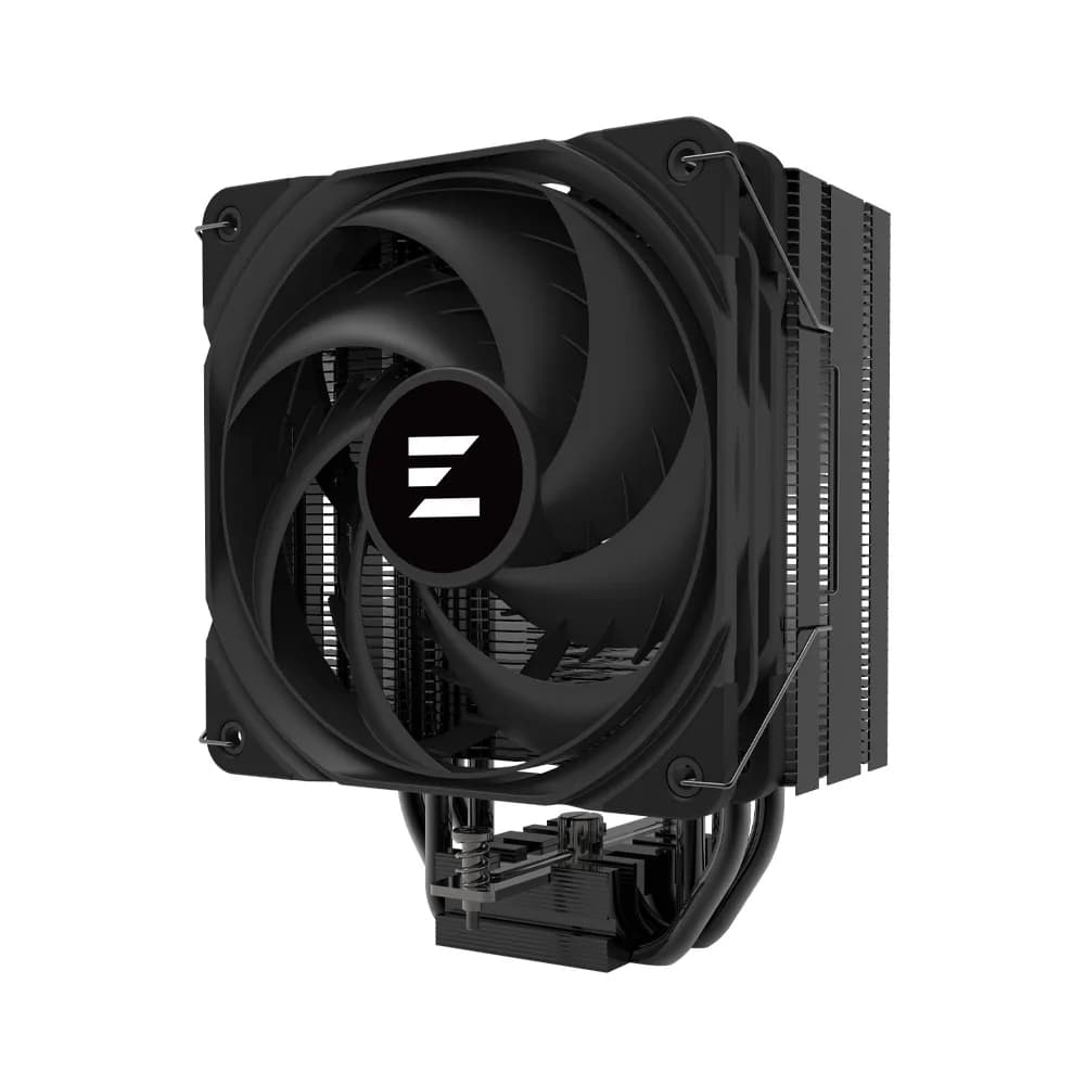 COOLER Zalman "CNPS9X PERFORMA PLUS" skt. Intel si AMD, racire cu aer, vent. 120mm, 600 - 2000 RPM, 4 heatpipes, inaltime 157mm, ARGB adresabil,"CNPS9X PERFORMA PLUS BLACK" — miniatură