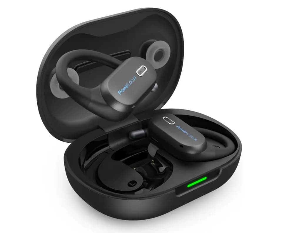 Casti In-ear PowerLocus Jumpy, Wireless, Negru — miniatură