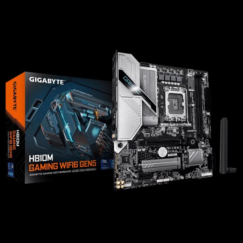 Placa de baza Gigabyte H810M Gaming WIFI6 GEN5, Socket 1851, DDR5, Micro-ATX