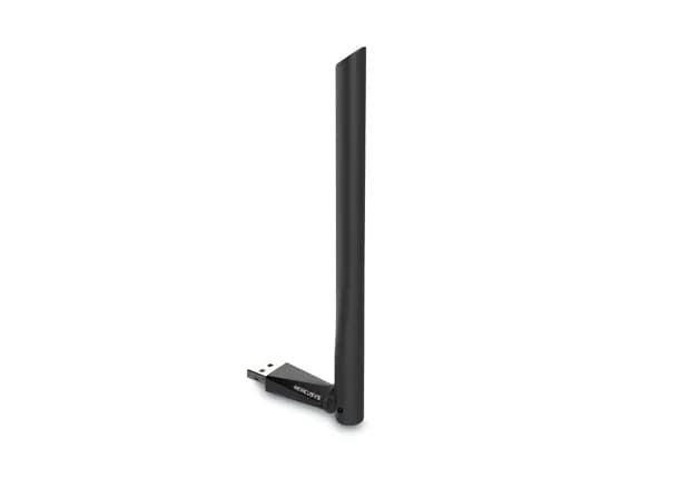 ADAPTOR RETEA MERCUSYS, extern wireless 2.4 GHz | 5 GHz, USB 2.0, port, 650 Mbps, antena externa x 1, "MU6H" — miniatură
