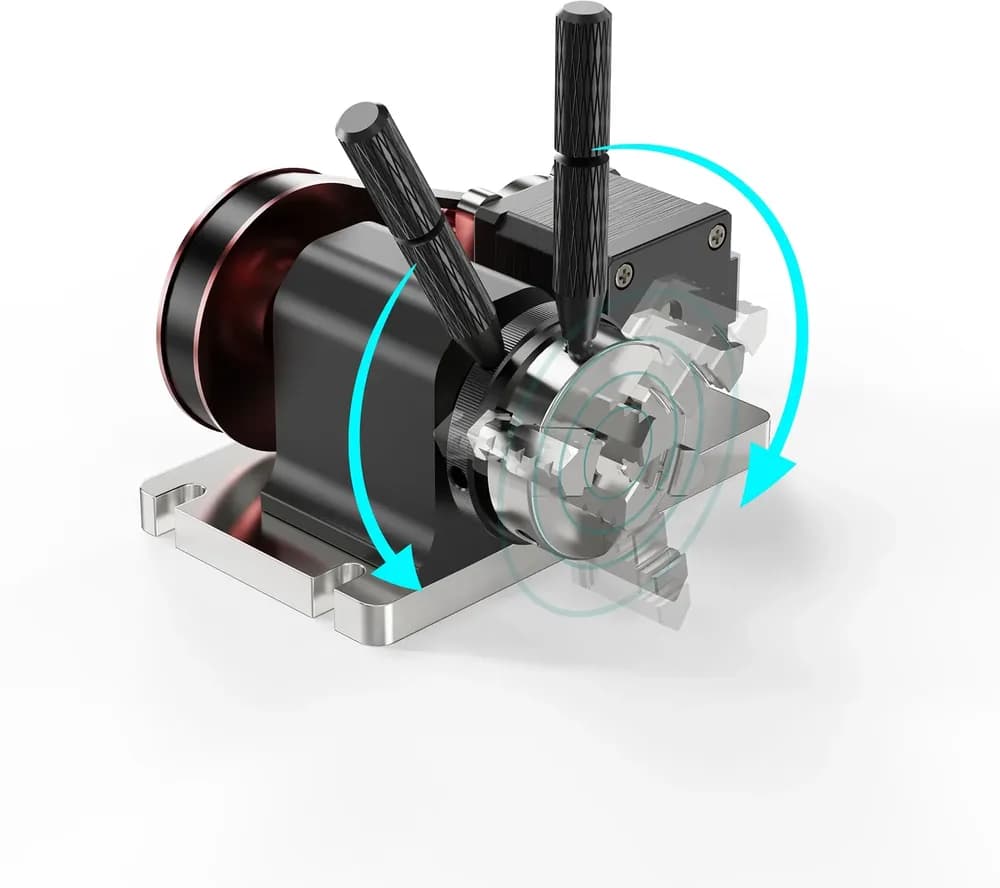 Kit TwoTrees 4th Axis CNC Rotary Module — miniatură