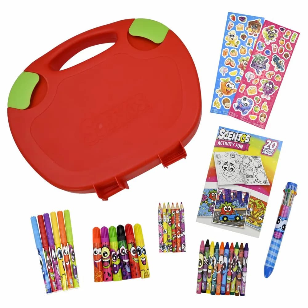 SET CREATIV PARFUMAT INTR-O VALIZA PORTABILA, SCENTOS — miniatură