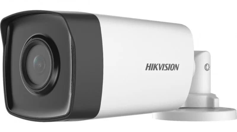 Camera supraveghere Hikvision Turbo HD bullet DS-2CE17D0T-IT5F(3.6mm) (C), 2MP, senzor CMOS, rezolutie 1920 × 1080@30fps, iluminare: 0.01 Lux @ (F1.2, AGC ON), 0 Lux with IR, lentila fixa: 3.6mm, unghi vizualizare: horizontal FOV: 79.6°, vertical FOV: 43.5°, diagonal FOV: 93.7°, distanta IR