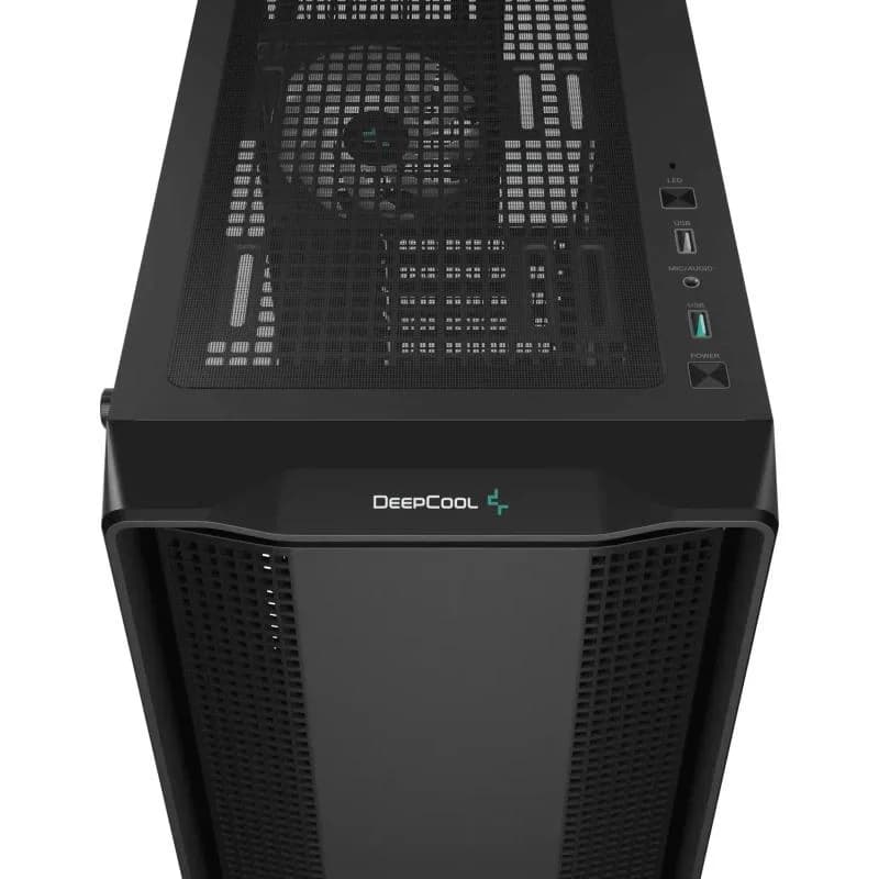 Carcasa DEEPCOOL CC560 V2, RGB, Mid Tower, Black — miniatură