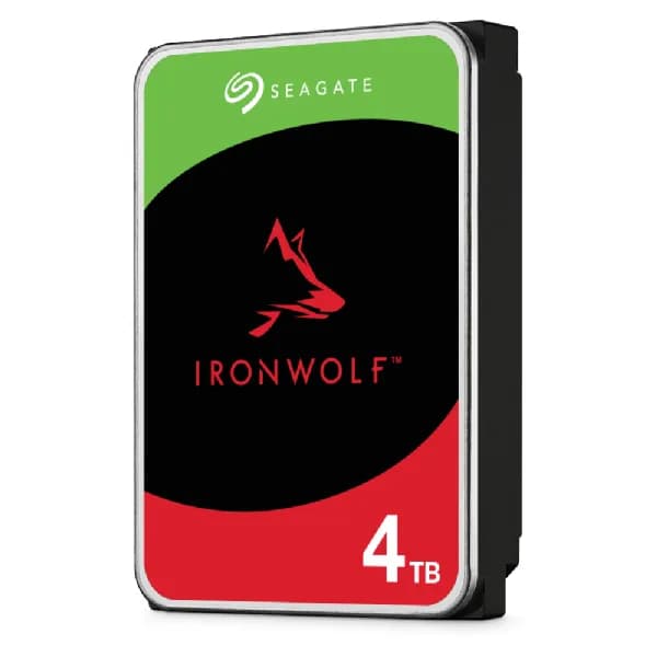 Bundle SEAGATE NAS HDD 8x4TB IronWolf 5400rpm 6Gb/s SATA 256MB cache 3.5inch 24x7 CMR for NAS and RAID rackmount systems BLK "ST4000VN006_B3" — miniatură
