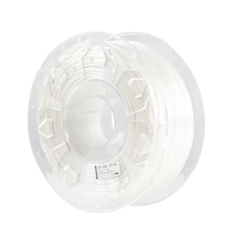 CREALITY PLA 3D Printer Filament, silk white, Printing temperature: 190-220, Filament diameter: 1.75mm, Tensile strength: 60MPa, Size of filament wheel: Diameter 200mm, height 66mm, hole diameter 56mm. Utilizare: pana la 6 luni de la deschiderea ambalajului. — miniatură