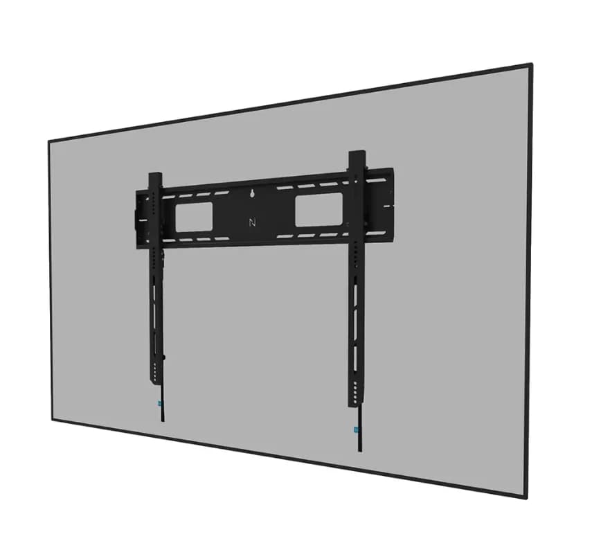Suport perete Neomounts heavy duty, pentru display-uri interactive si ecrane grele de pana la 43-98", sistem de prindere VESA 800x400, greutate maxima suportata 125kg, fix, distanta fata de perete 4.2cm, cu sistem ce permite prinderea/desprinderea usoara a display-ului, securizabil cu lacat (nu este