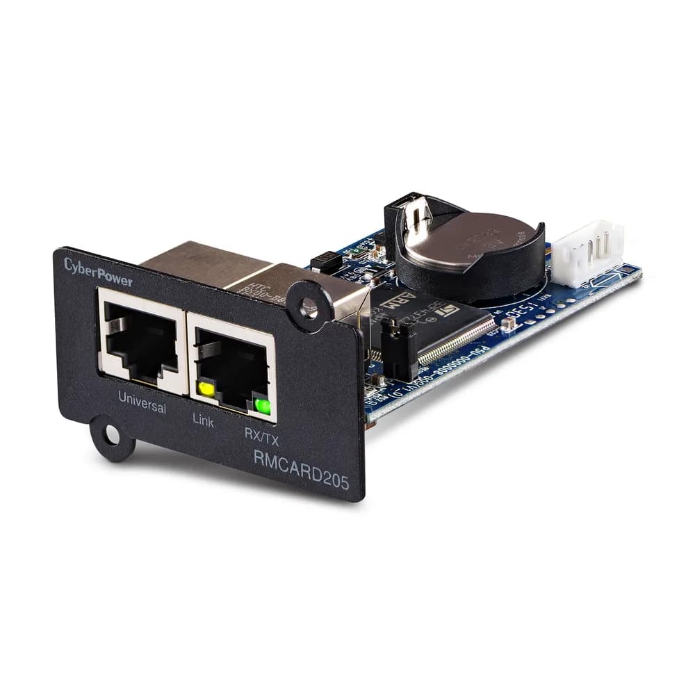 CARD management Cyber Power, interfata retea pt. UPS PR2200ERTXL2U, 1 x Gigabit, "RMCARD205" — miniatură