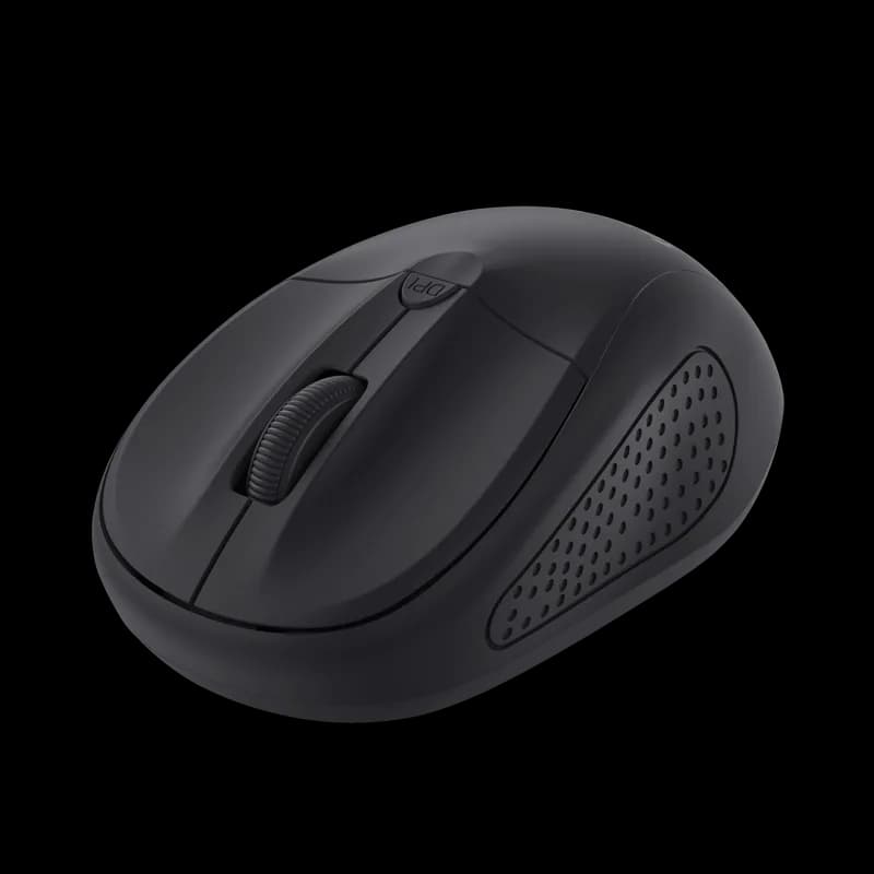 Mouse Wireless TRUST Primo, 1600 dpi, Negru — miniatură
