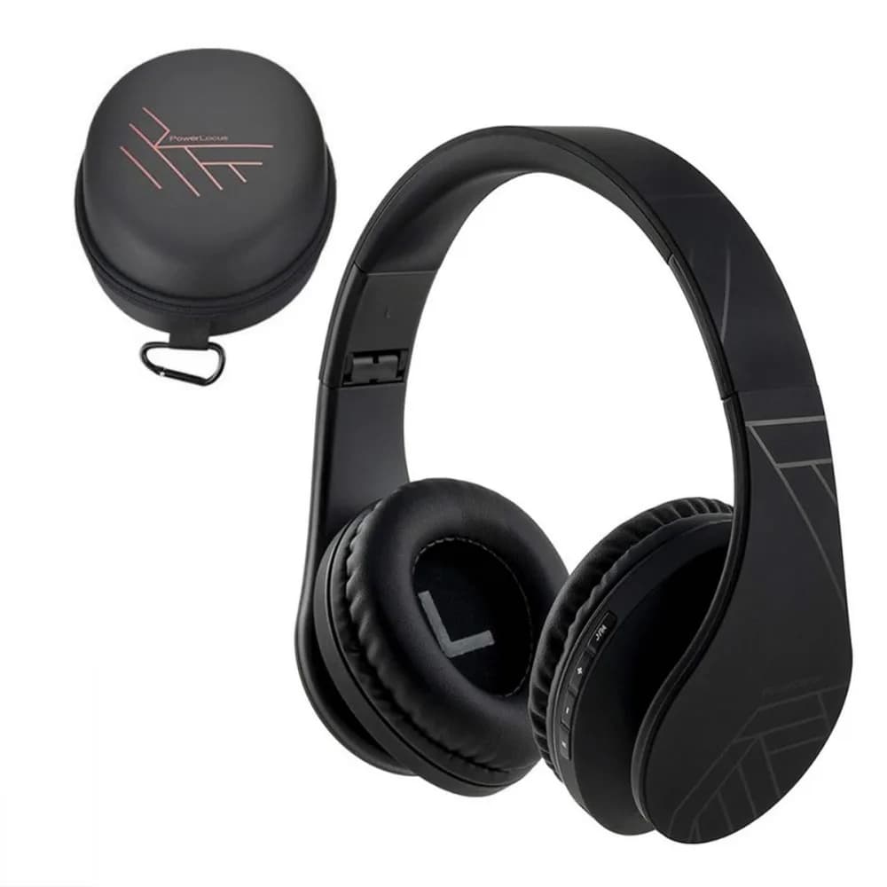 Casti Over-ear PowerLocus P2, Wireless, Negru