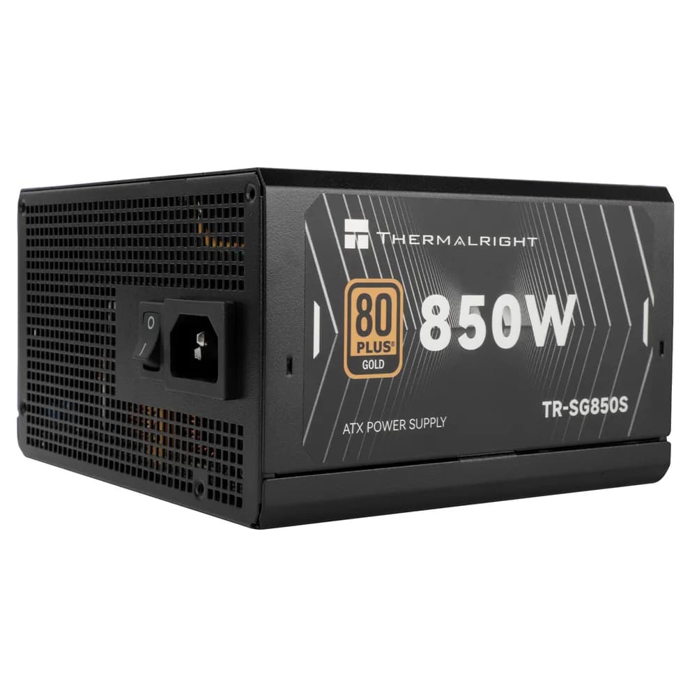 SURSA Thermalright, 850W, certificare 80 Plus Gold, non-modular, fan 120mm, negru, "TR-TG 850S"