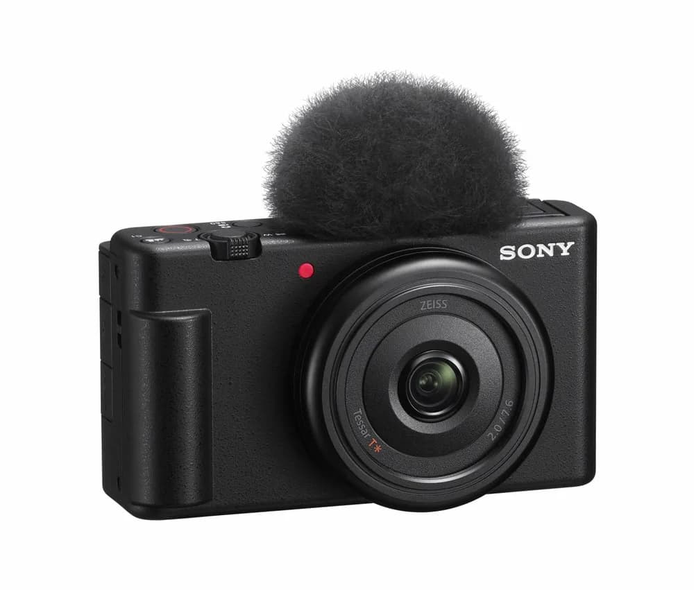 SONY Compact dedicata pentru vlogging ZV-1F 20.1MP, 7.6mm, F2 ISO 125-12.800, 1/32.000s, 4K @30fps, SD/SDXD/SDHC/x1 Micro-HDMI/x1 USB-C, Rafala 3.5-16cps, WiFi/Bluetooth, Senzor CMOS Exmor RS 1" — miniatură