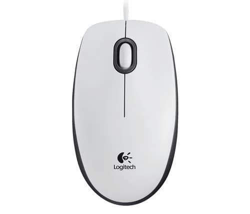 MOUSE USB OPTICAL M100/WHITE 910-006764 LOGITECH "910-006764"
