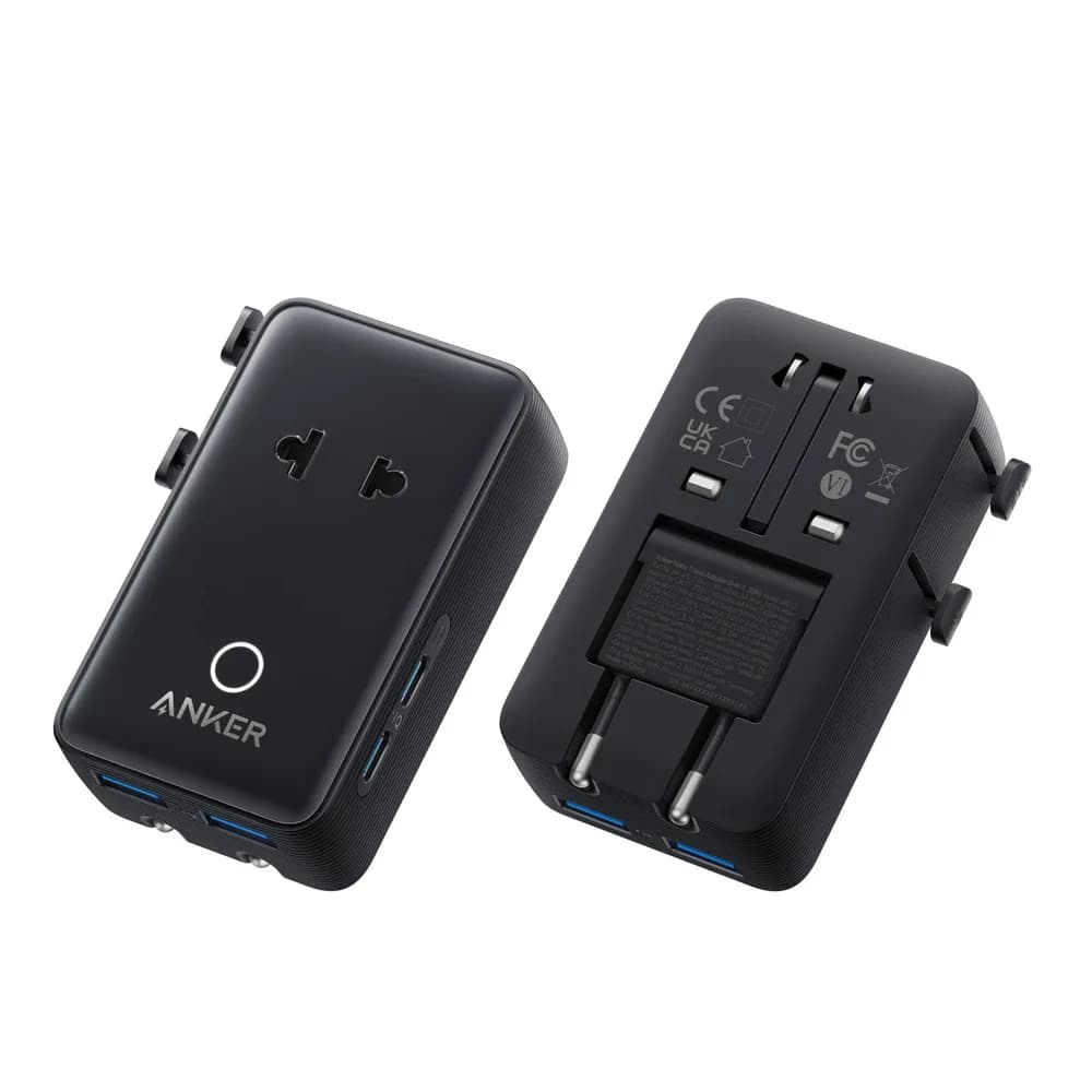 ALIMENTATOR SmartPhone la 220V Anker Anker Nano Travel Adapter (5-in-1, 20W) (H)Offline - UN (excluded CN, Europe) Black 1 "A9215H11"