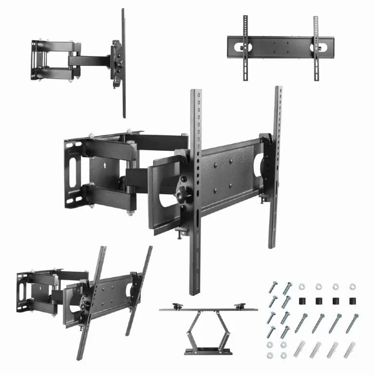 SUPORT de perete GEMBIRD, pt 1 TV/monitor, diag. max 37" - 70", full-motion, max 35 kg, "WM-70ST-01" — miniatură