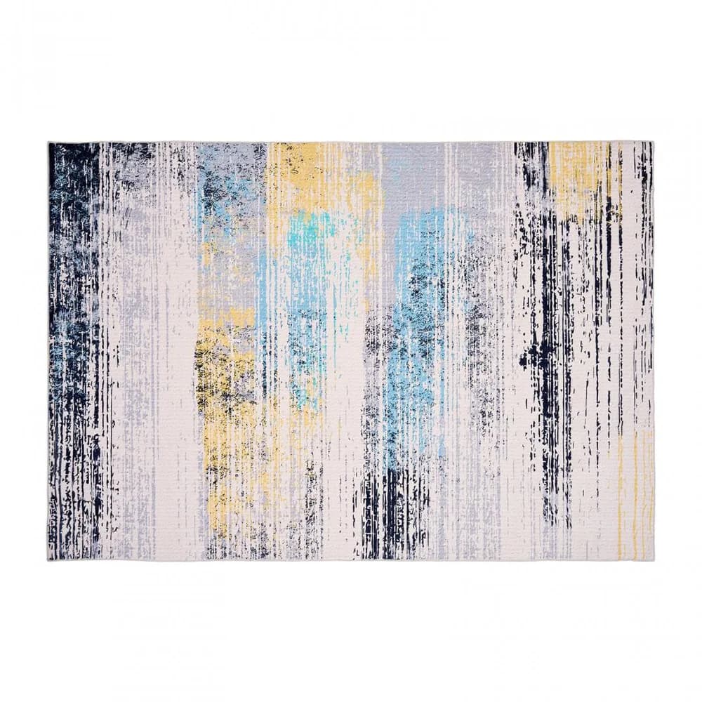 Covor printat, MILI 160x230 cm, lavabil cu spate antialunecare, inaltime fir 3mm