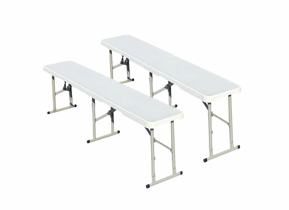 HEINNER SET MASA CU 2 BANCI PLASTIC PLIABILE — miniatură