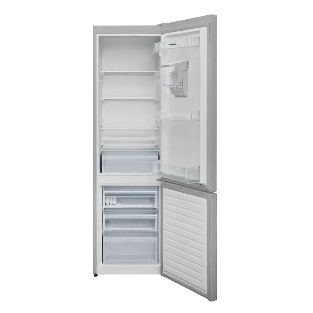 Combina frigorifica HEINNER HC-V288SWDE++, 288 l, Clasa E, Dozator apa, Argintiu — miniatură